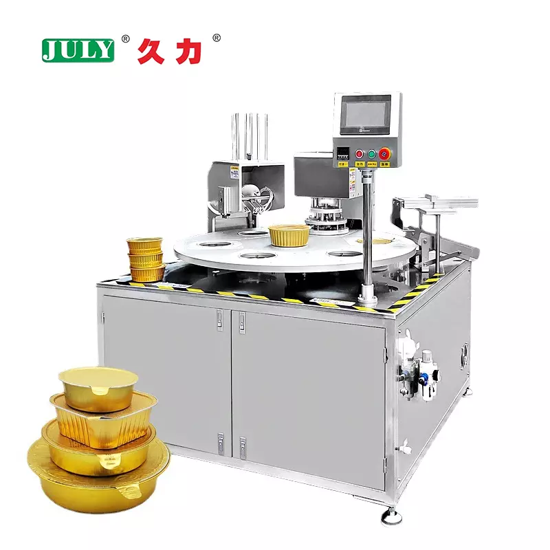 Aluminum Box Filling Sealing Machine